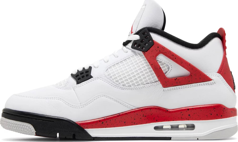 Air jordan 4 slit red sales