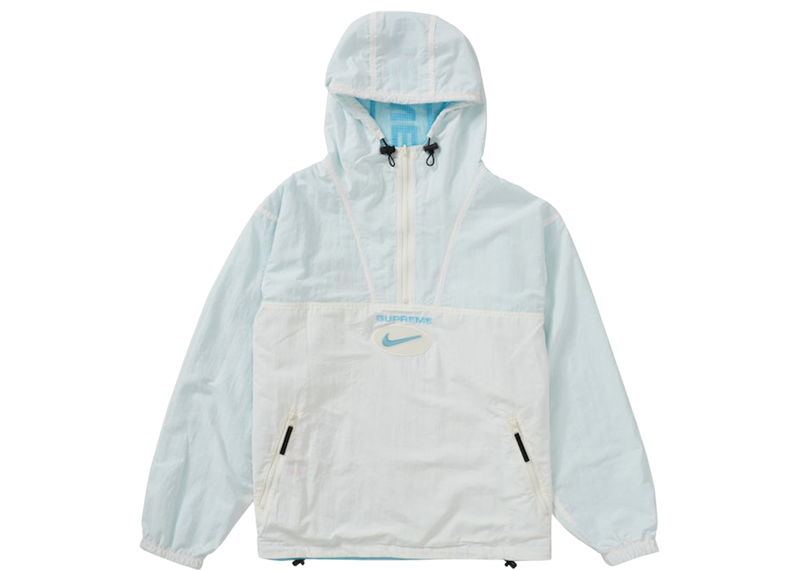 Supreme Nike Jewel Reversible Ripstop Anorak Light Blue Supreme Nike Jewel Reversible Ripstop Anorak Light Blue