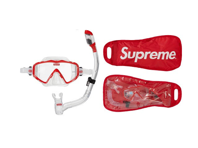 Supreme Cressi Snorkel Set Red – kickedout